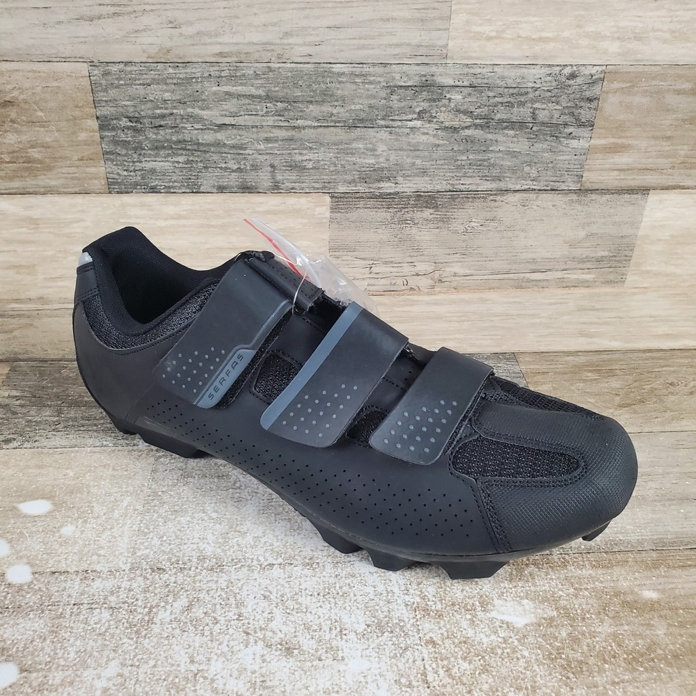 Serfas Singletrack MTB‎ Mens Mountain Bike Shoes Sz 11 Cycling 3-strap